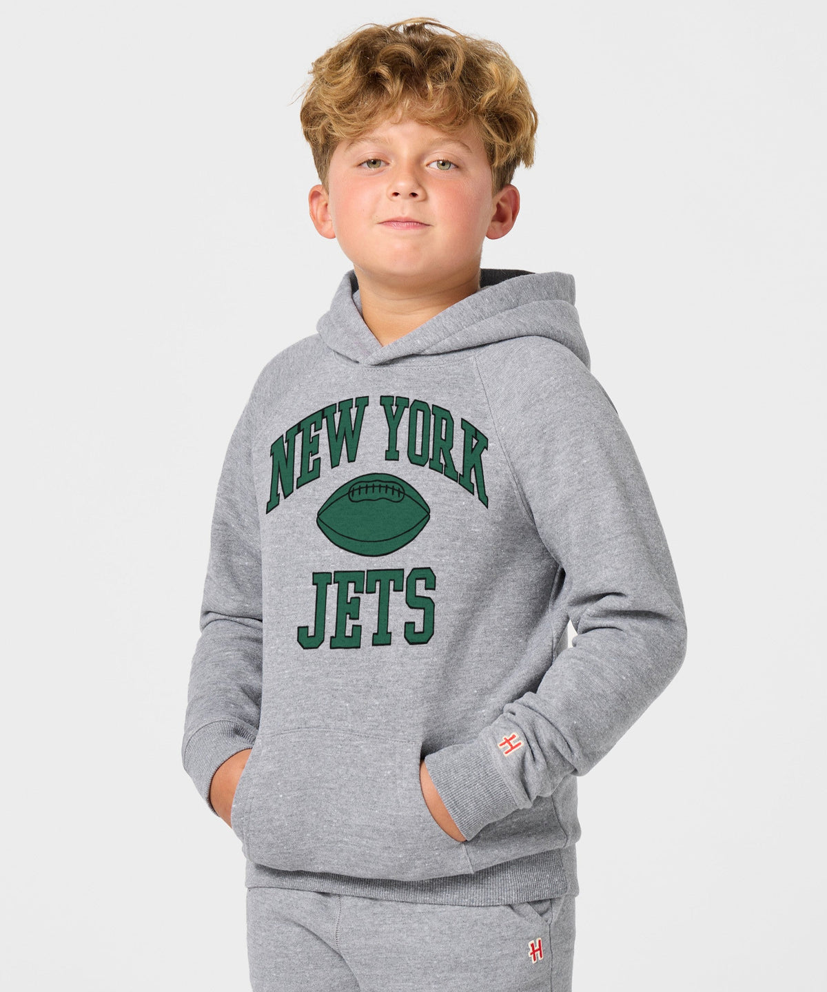 Youth New York Jets Gridiron Hoodie