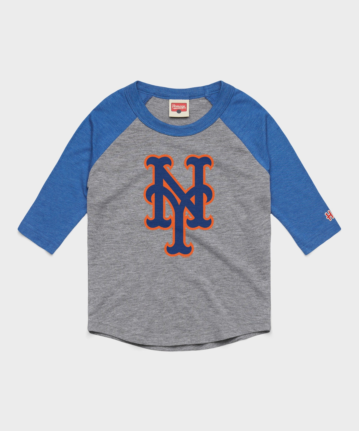 Youth New York Mets Cap Logo '13 Raglan