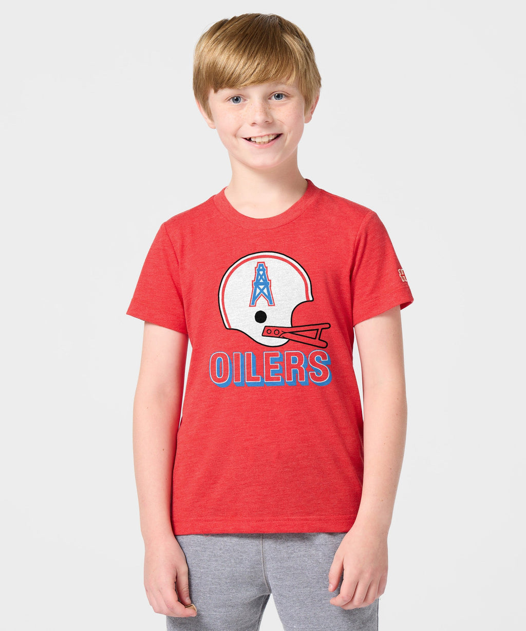 Youth Oilers Football Big Helmet