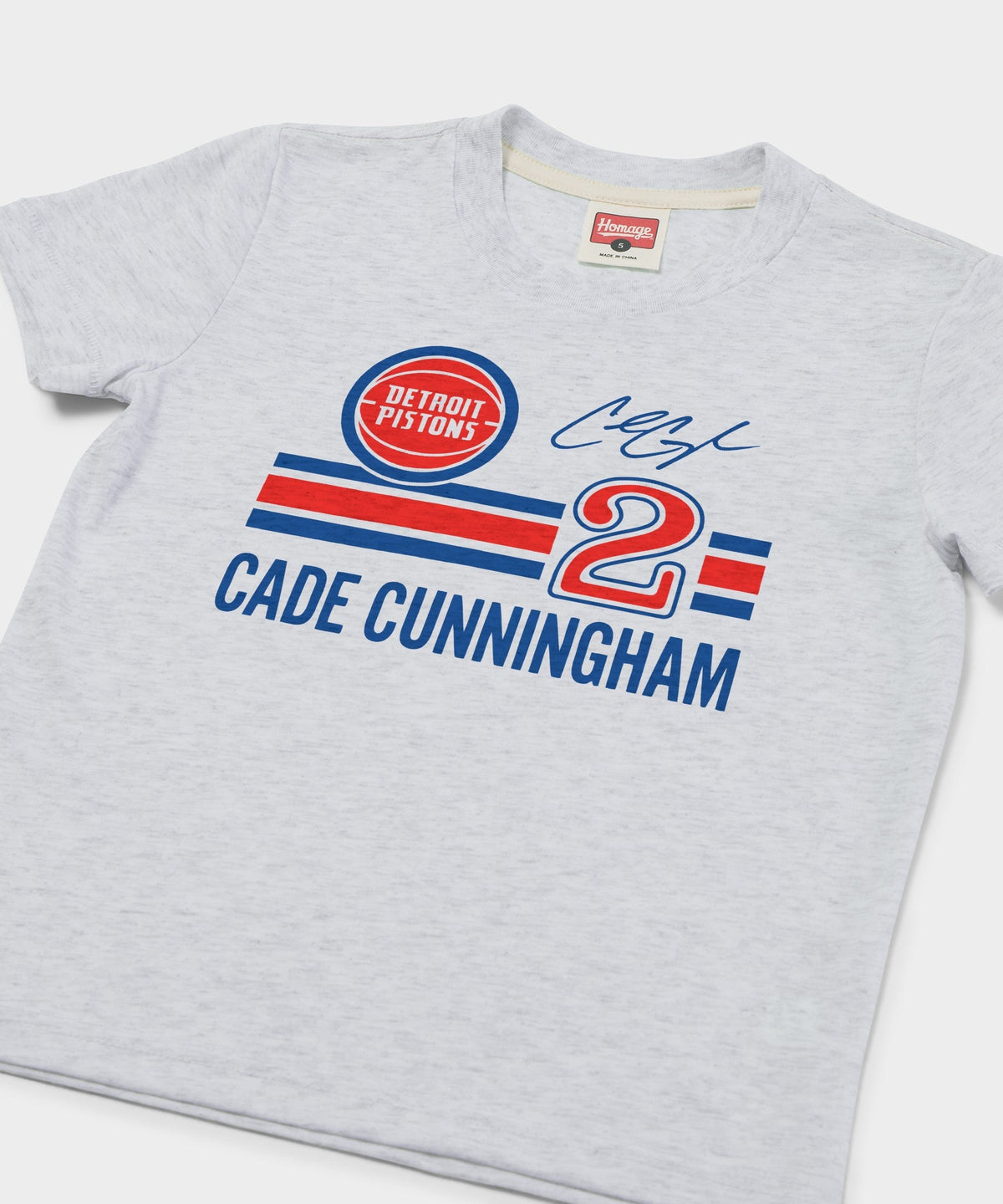 Youth Pistons Cade Cunningham Signature Jersey