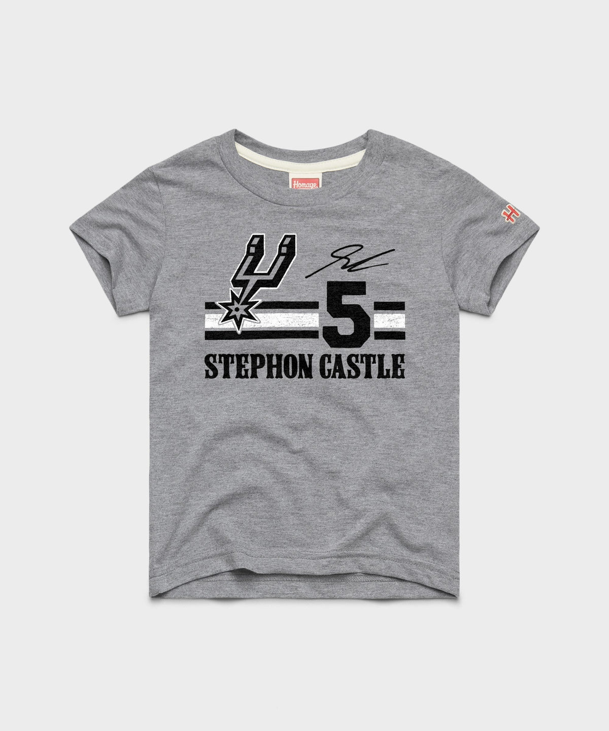 Youth Spurs Stephon Castle Signature Jersey