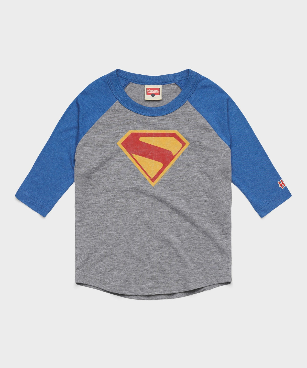 Youth Superman 2025 Shield Raglan