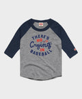 Youth There's No Crying In Baseball Raglan
