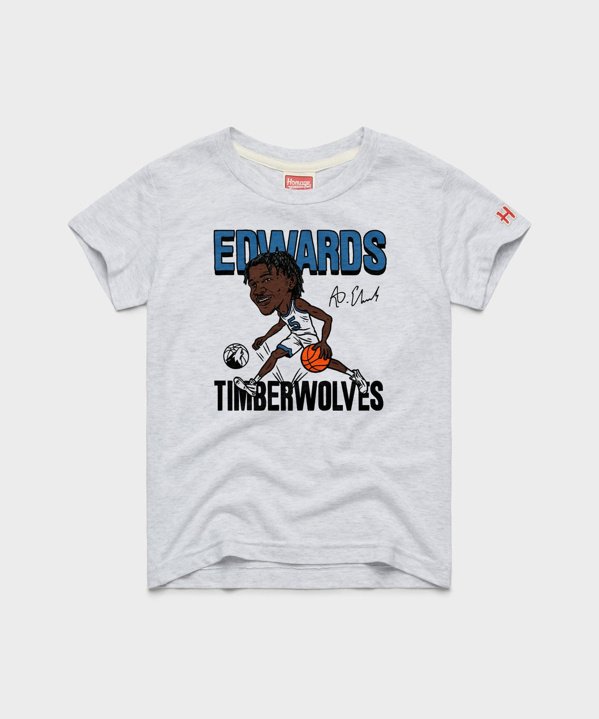 Youth Timberwolves Anthony Edwards Signature