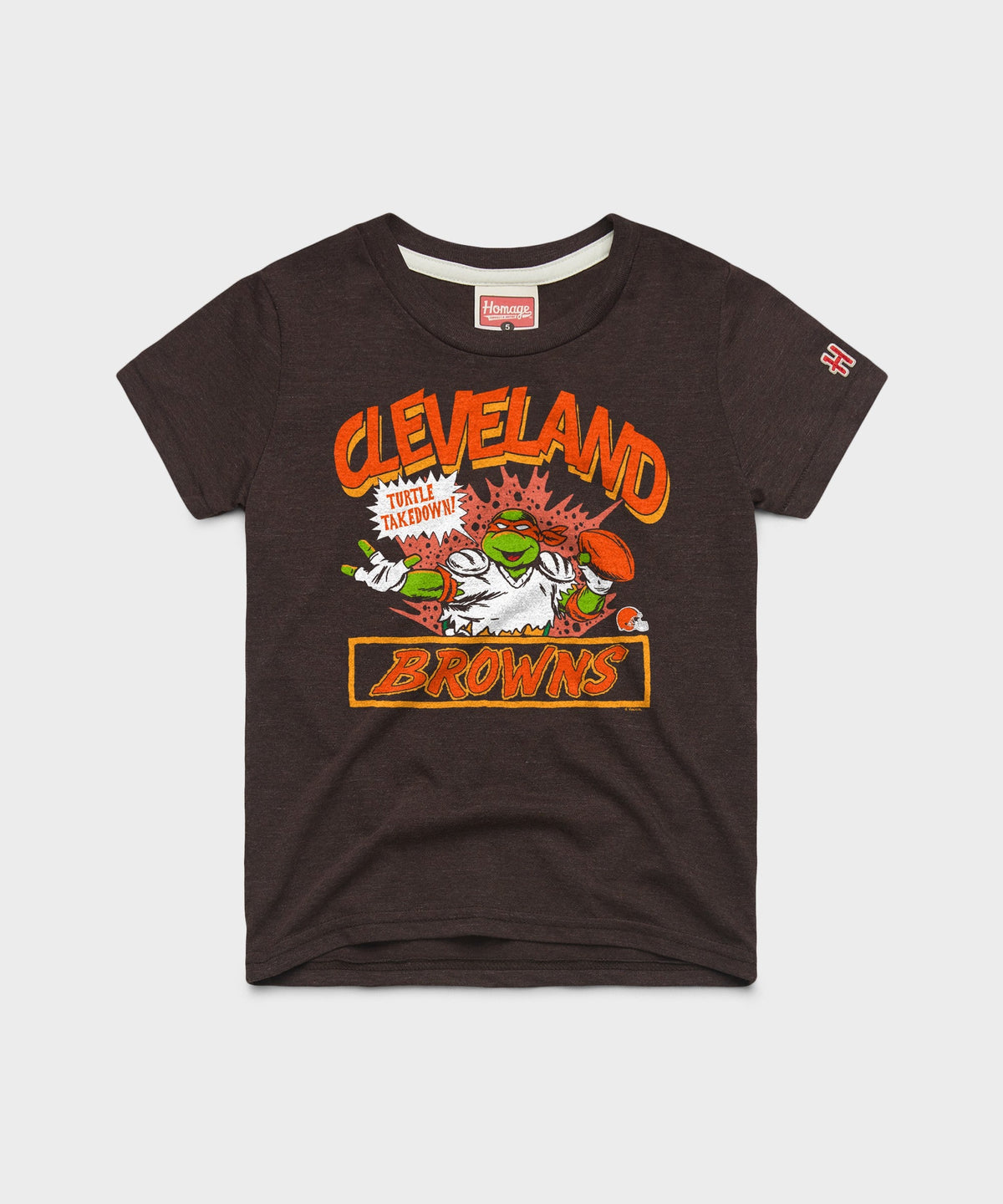 Youth TMNT Michelangelo x Cleveland Browns