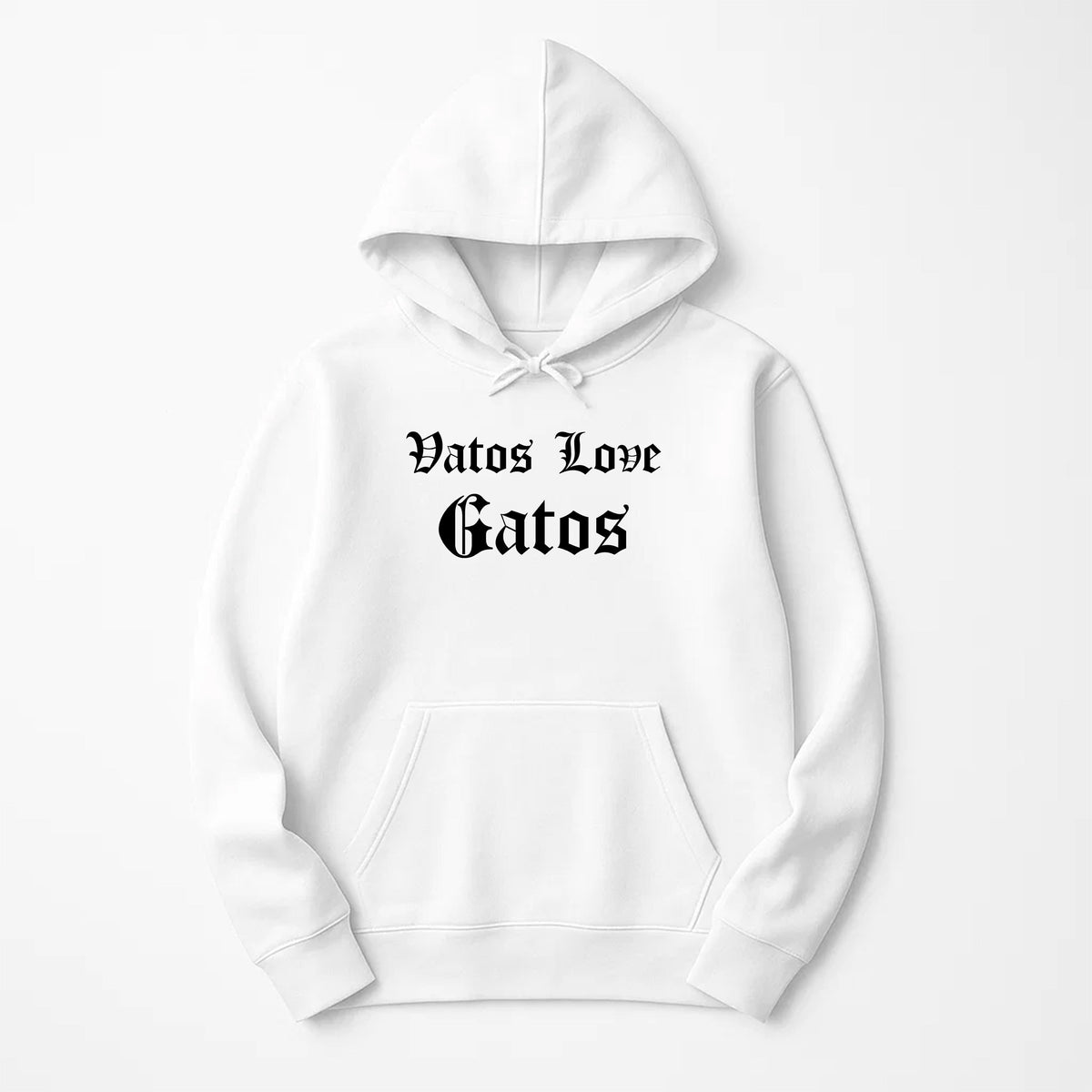 Unisex | Vatos Love Gatos | Pullover Hoodie
