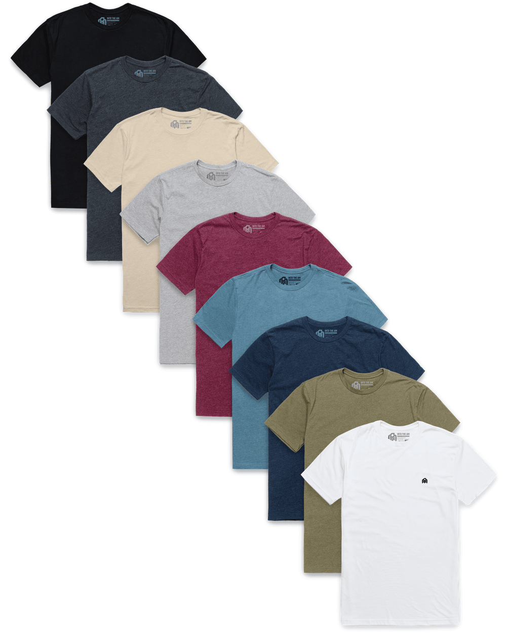 Custom 9 Pack Basic Tee - Logo