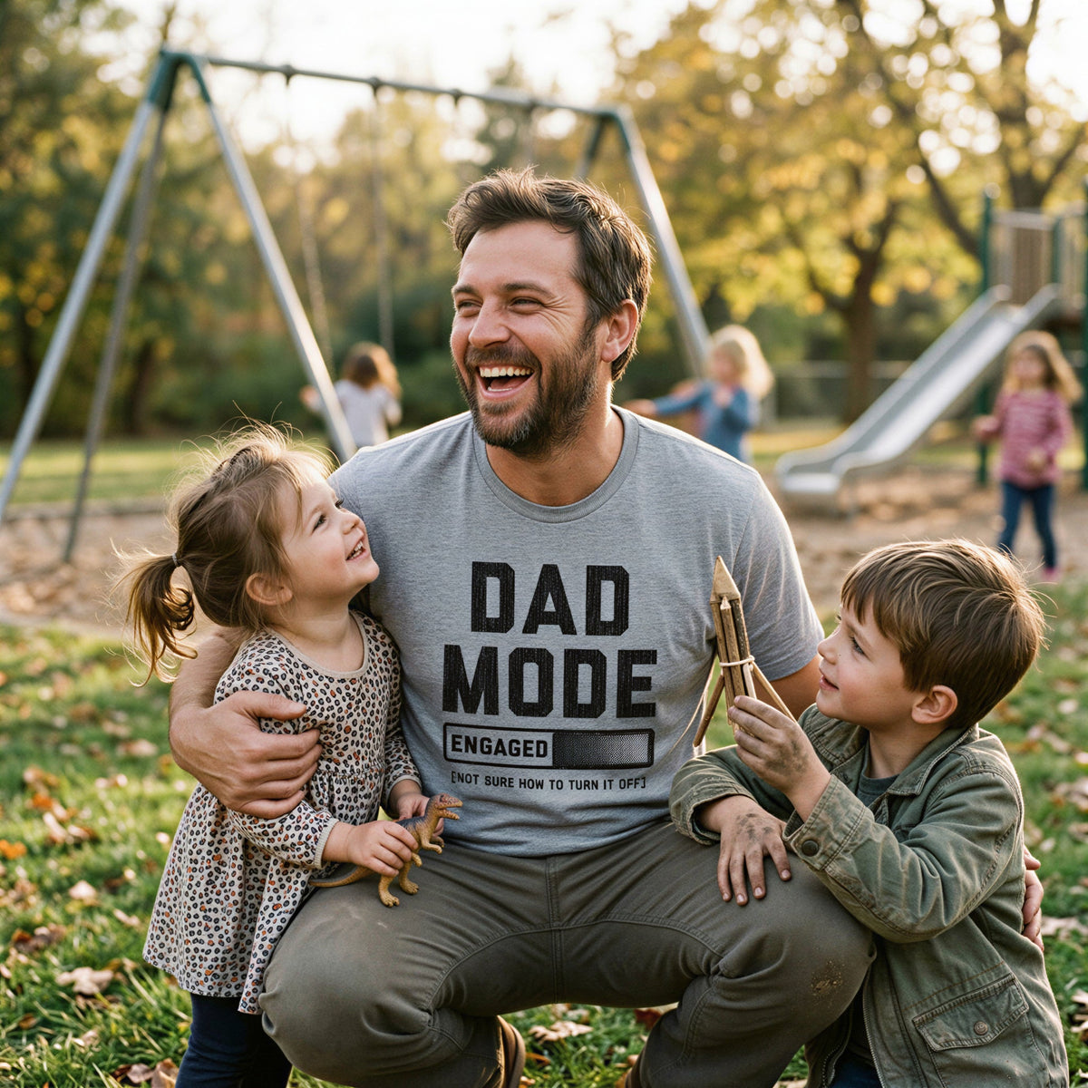 Dad Mode Engaged Men's T Shirt
