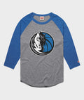 Dallas Mavericks Logo Raglan