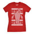 Festive Feline Butt Women's T Shirt