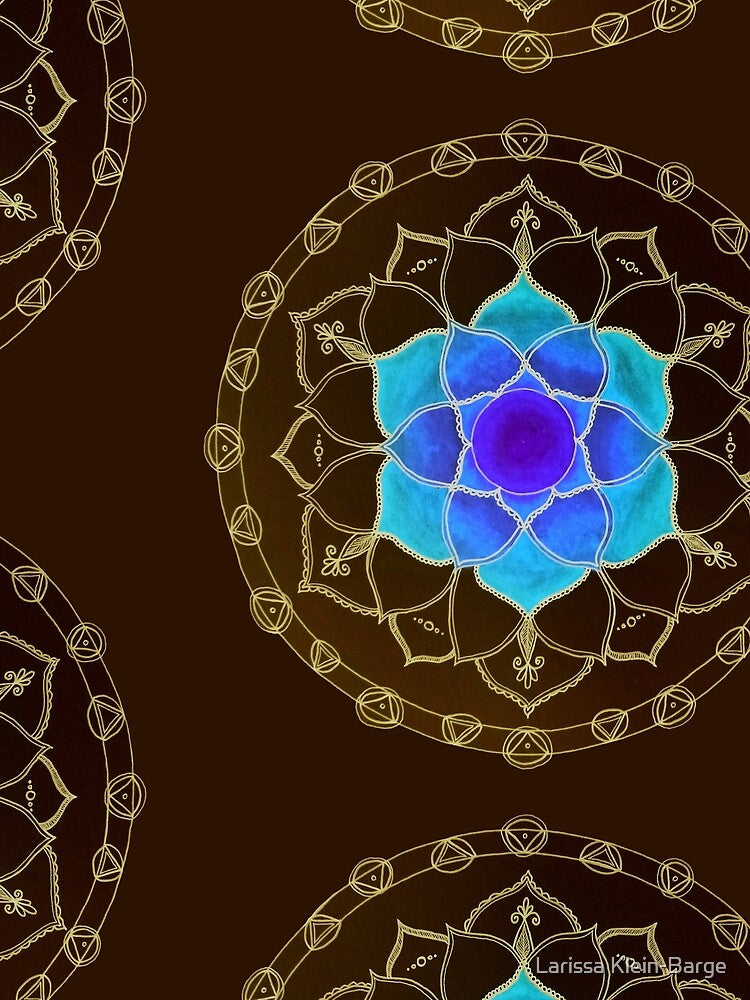 Mandala design 5 by Larissa Klein-Barge