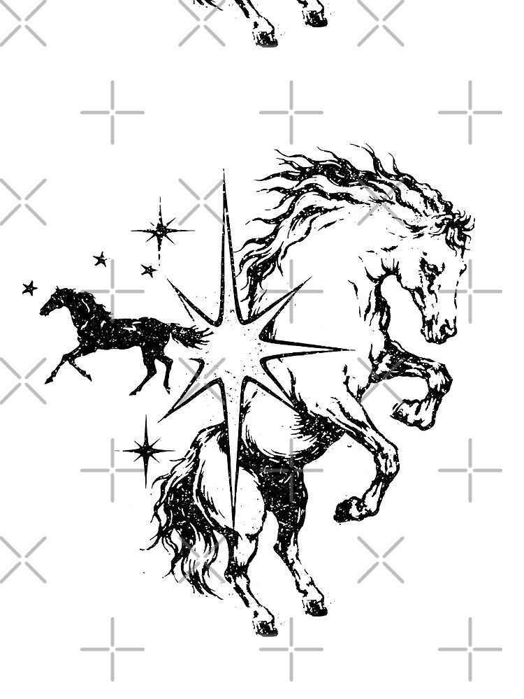 Star Stallion - Horse Y2K by Plastic Memory Archive