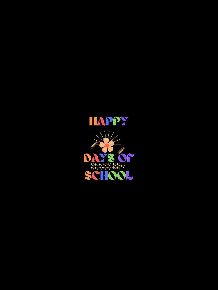 Groovy Teacher Student 100th Day Of School Happy 100 Days T-Shirt by Zafer3