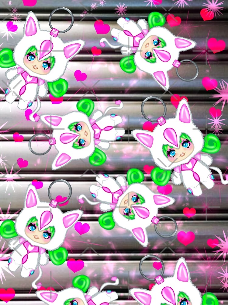 Kitty N Pop Star Print by skullcookie