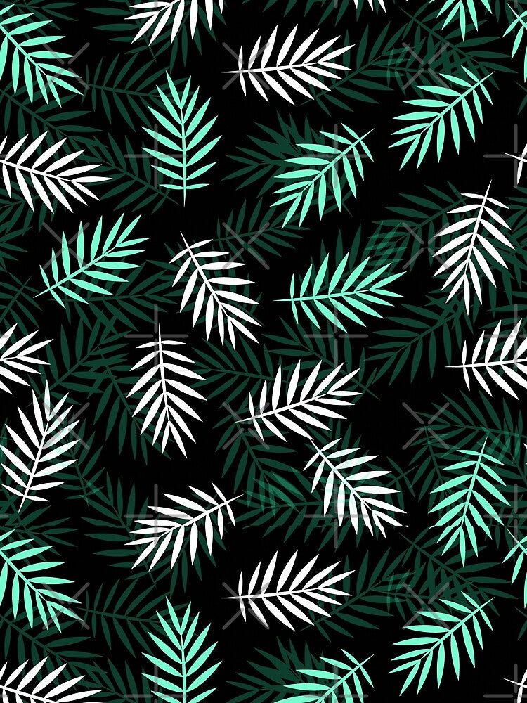 Palm Leaves Pattern by silverhexagon