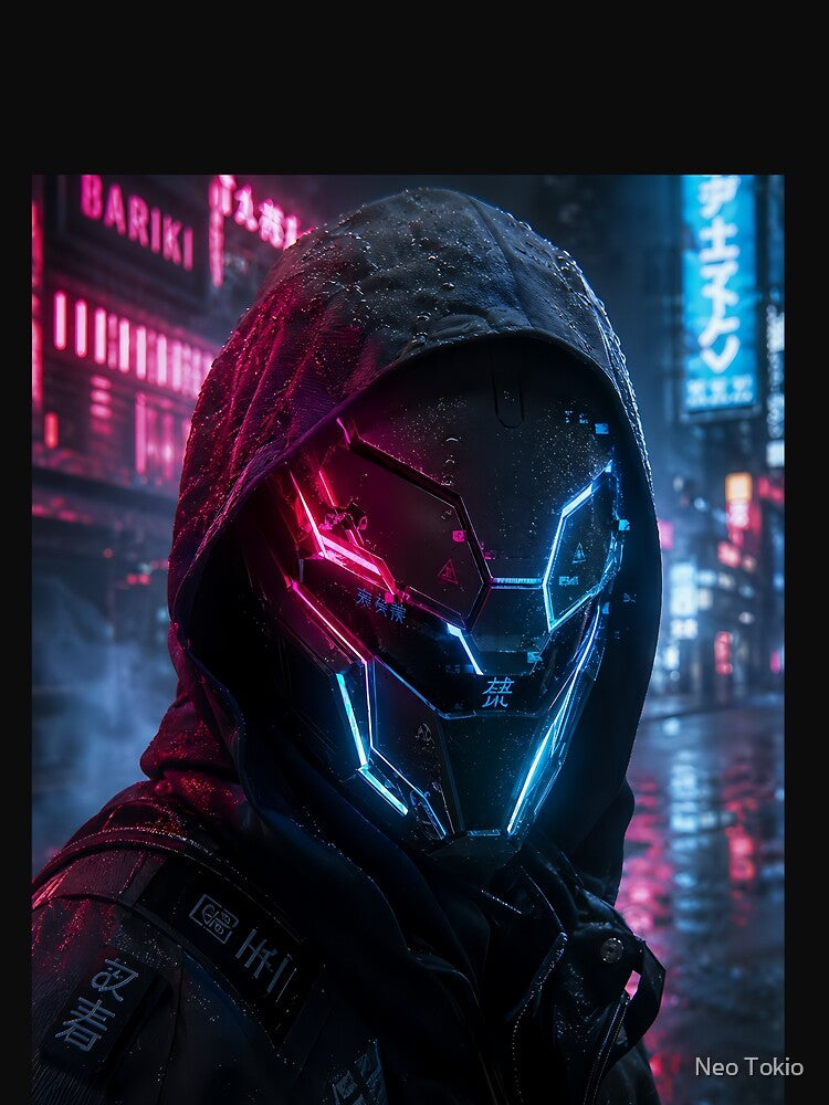 Neon Wanderer – Cyberpunk Urban Spirit by Neo Tokio