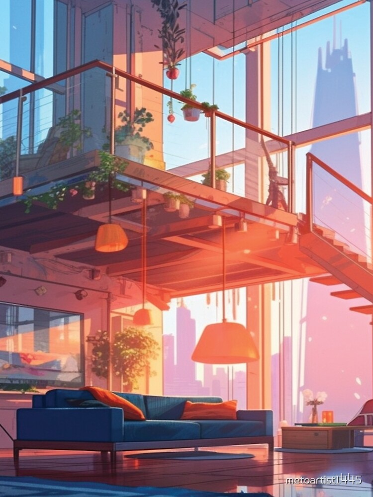 Futuristic Apartment & the city view by metoartist1445
