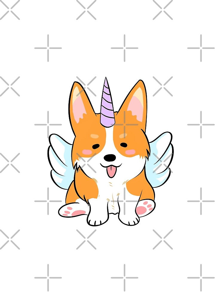 Cute Corgi Unicorn by AndyWong
