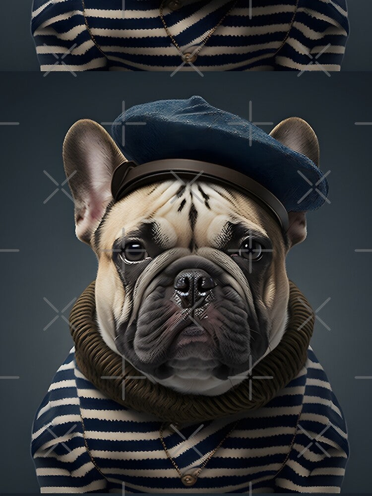 French Bulldog from Paris - Animal Art by Chrisjeffries24