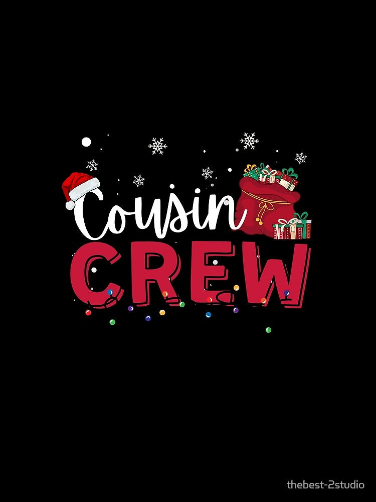 Cousin Crew Reunion Family Funny Matching Christmas Party 2023 by thebest-2studio