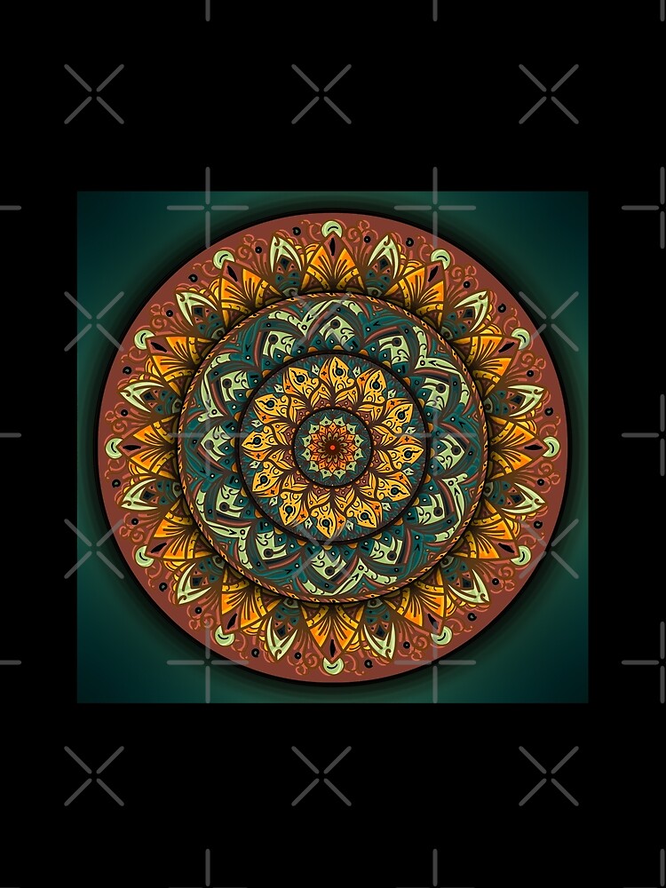 Botanical Mandala by angeldecuir