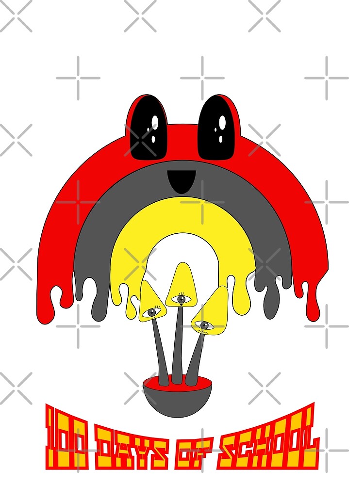 100 DAYS OF SCHOOL NEW DESIGN by artscreat