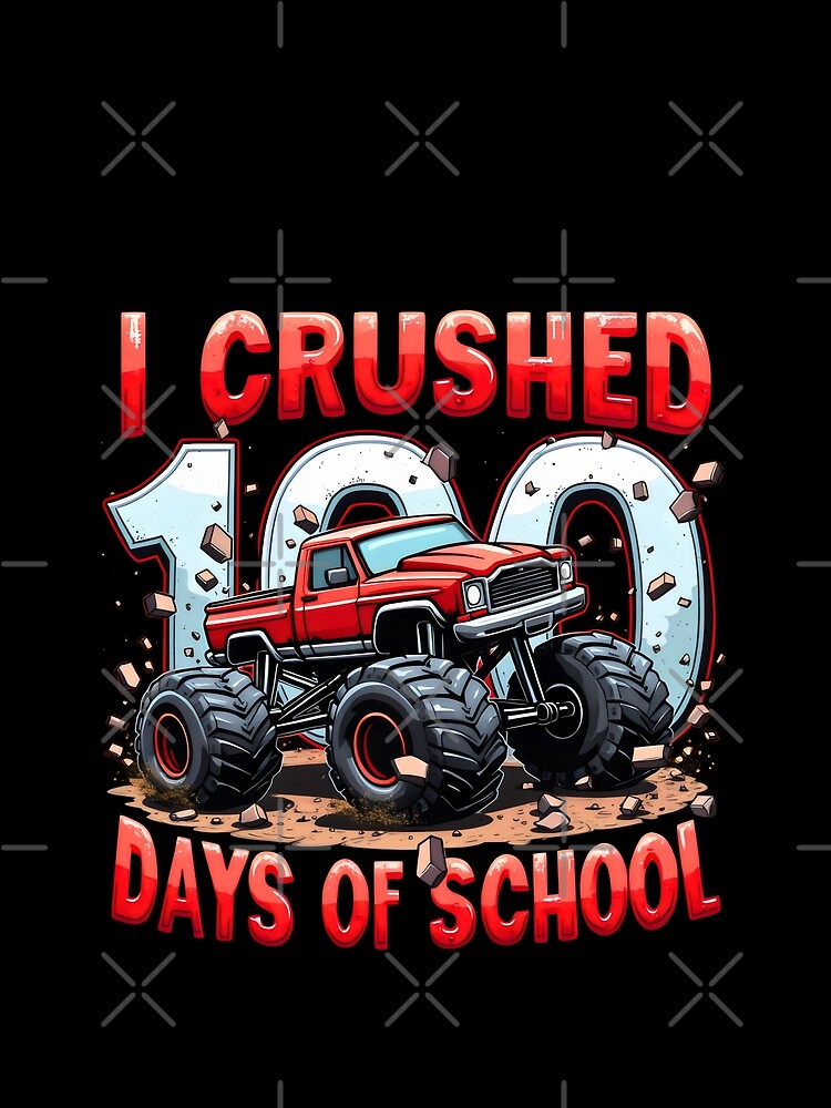 I crush 100 days of school 2025 by VividDripCo