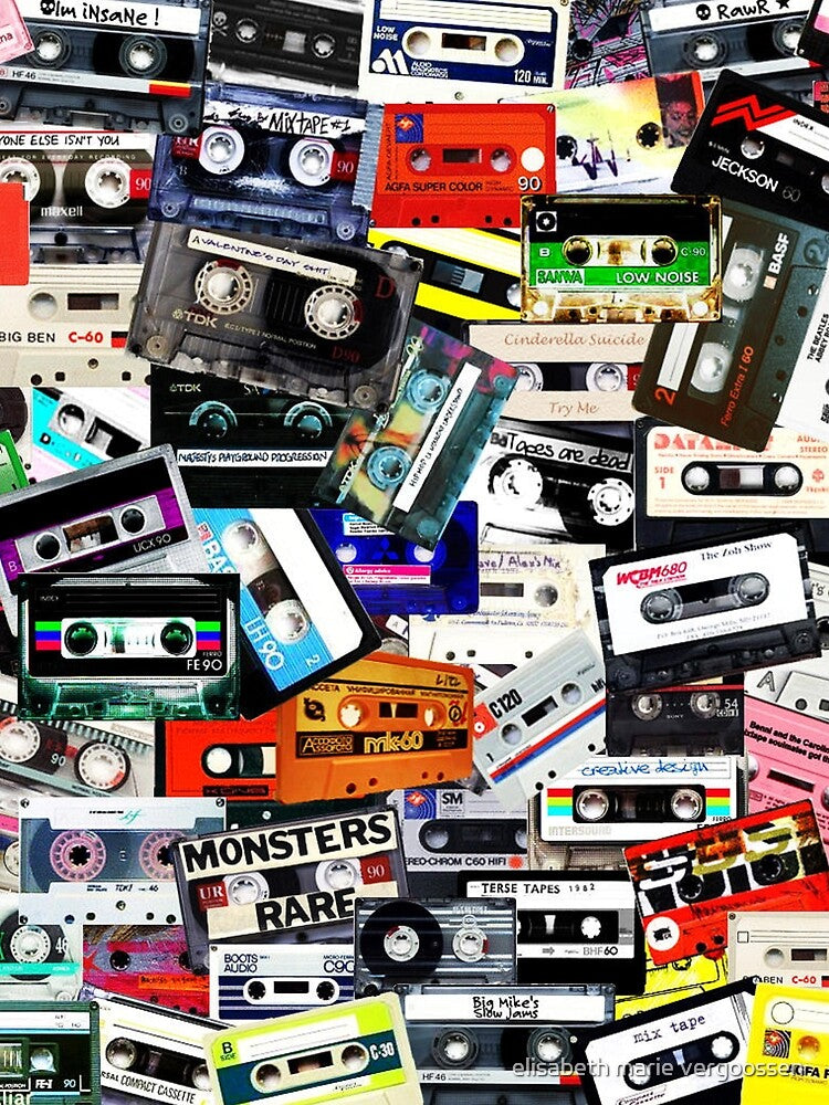 cassette tape by elisabeth marie vergoossen