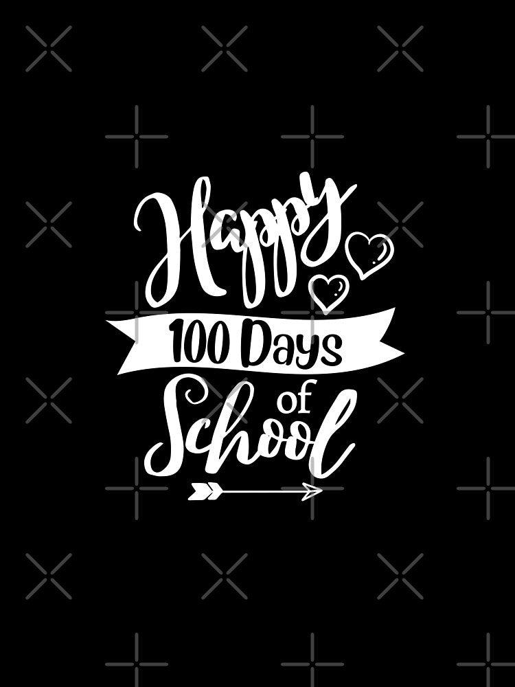 Happy 100 Days of School Teacher by MiJeDesigns