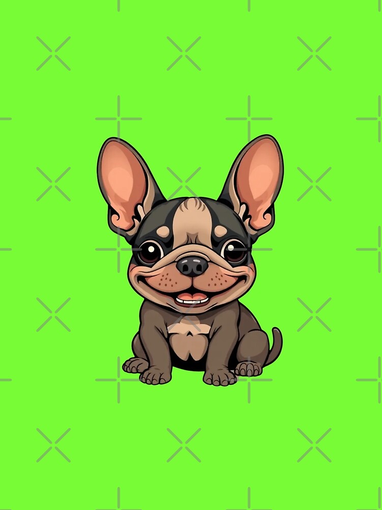 Loves Cute French Bulldog Puppy Adorable Fluffy Doggy Pet Lovers by Kia Blaze
