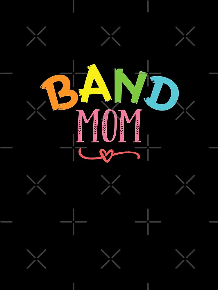 Band Mom 100 days of school gift for moms by zenpatterns