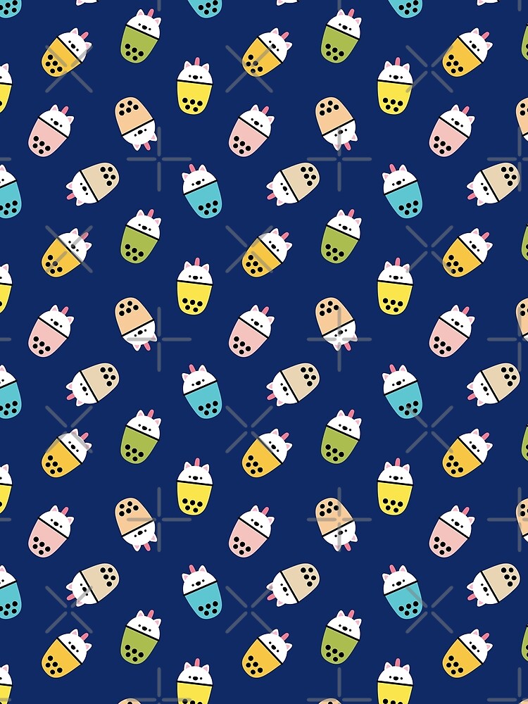 Pet Boba Samoyed Navy by Peach Mochi