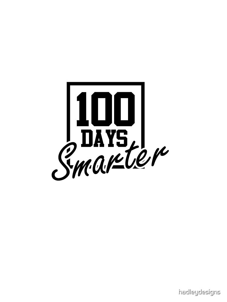 100 Days Smarter Elementary Teacher Student Cute 1 by hadleydesigns
