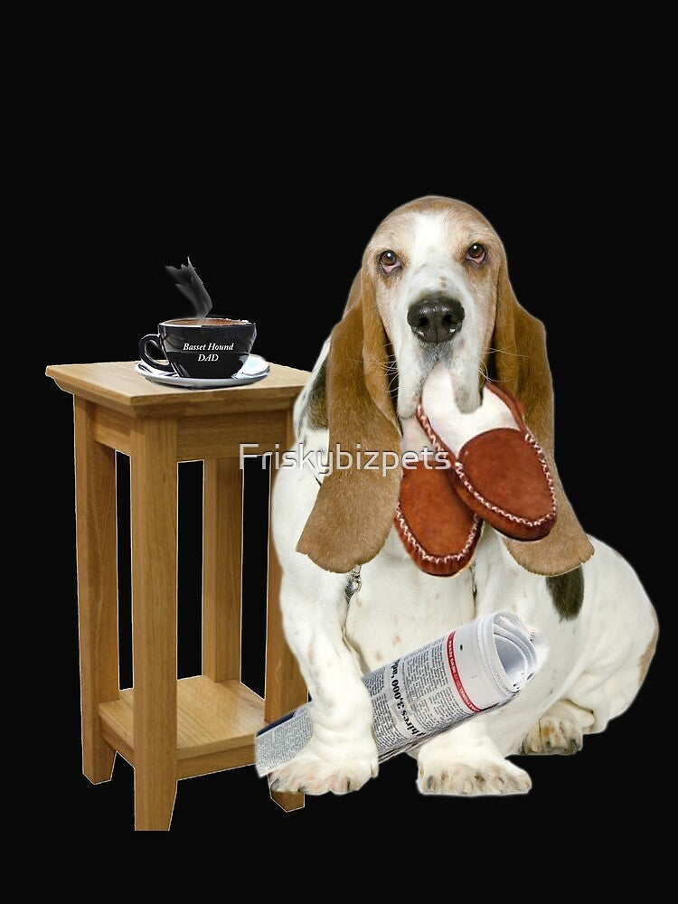 Basset Hound Dads Helper by Friskybizpets