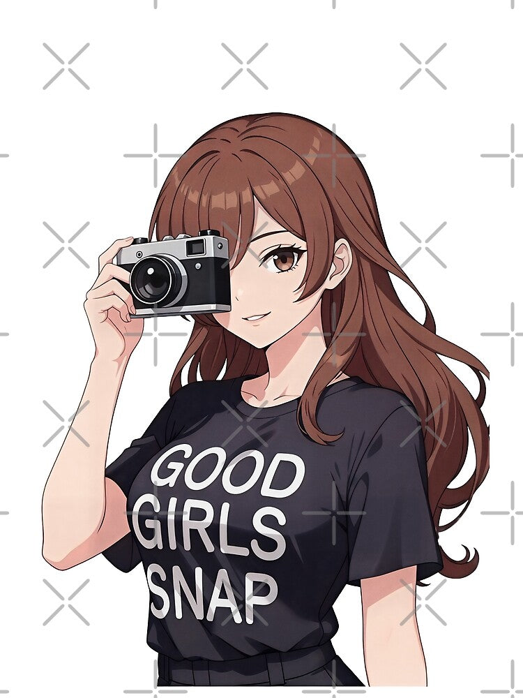 Good Girls Snap Funny Film Photography Anime Girl by Amber Sky Creations