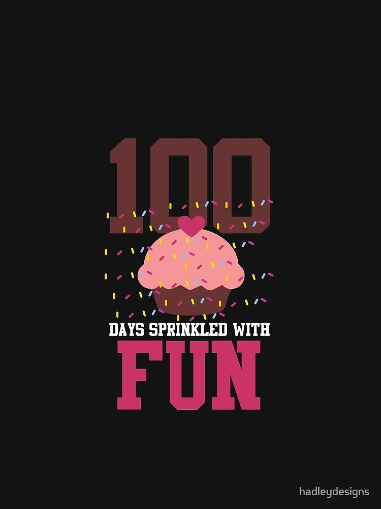 100 Days Sprinkled With Fun Cupcake Cute School 2 by hadleydesigns