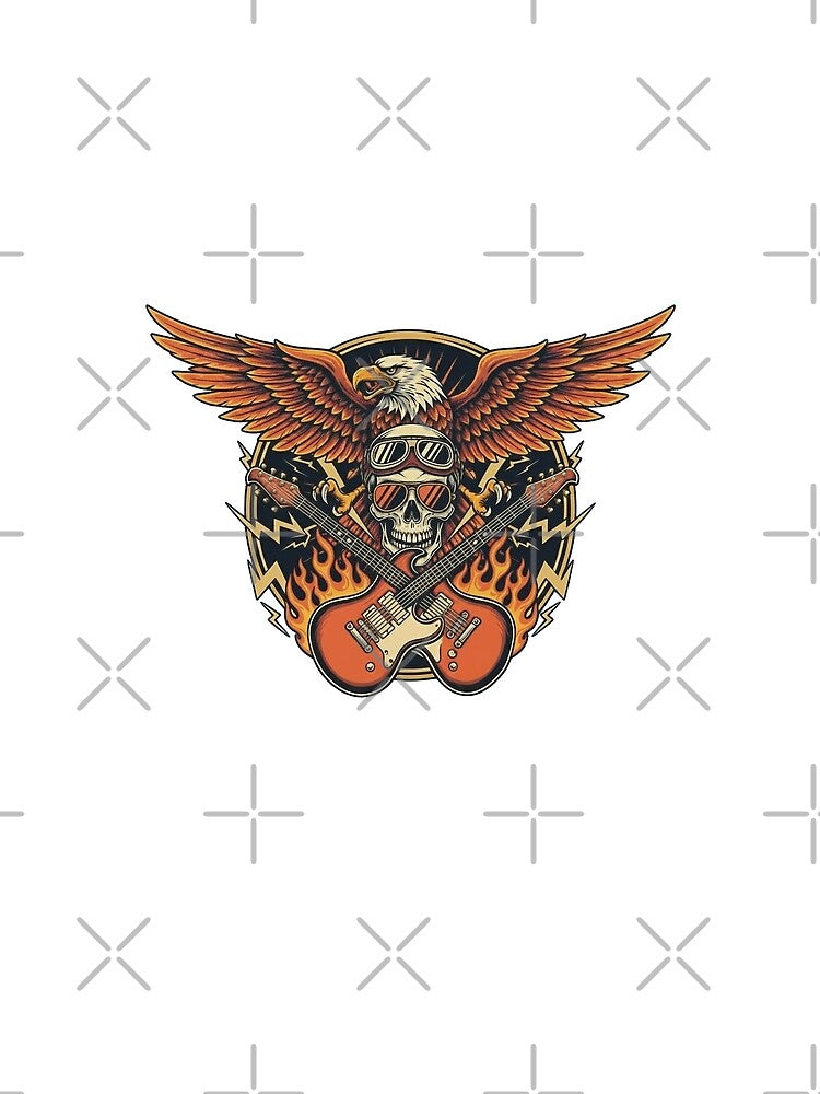 Rock'n'Roll Vintage Rock Emblem by SasquatchTrail