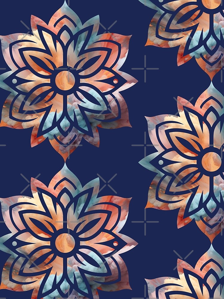 Tribal Bloom Splendor by Osmose-Studio