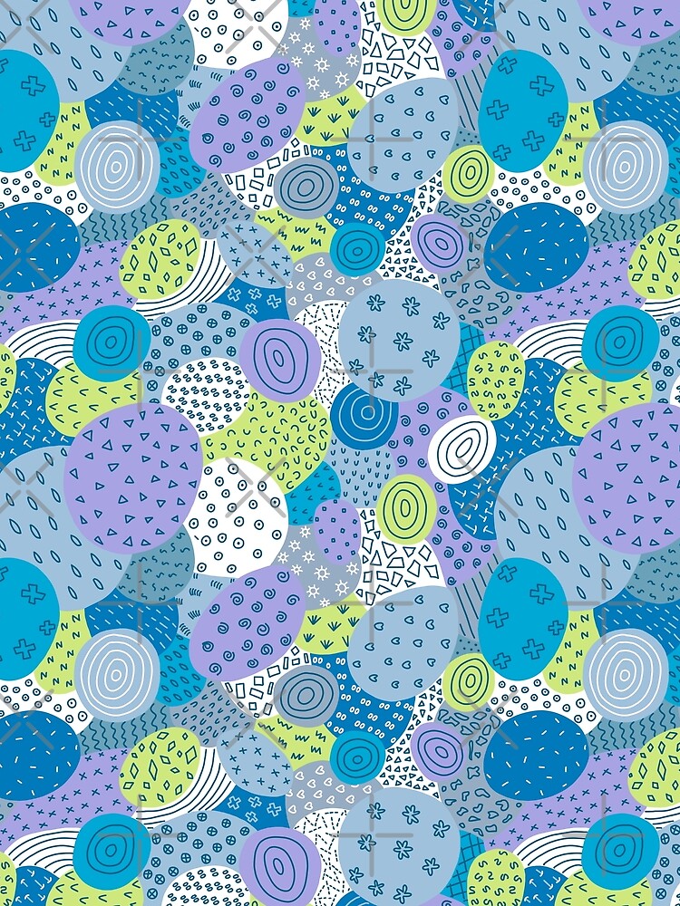 Colourful motley abstract pattern by AusraB
