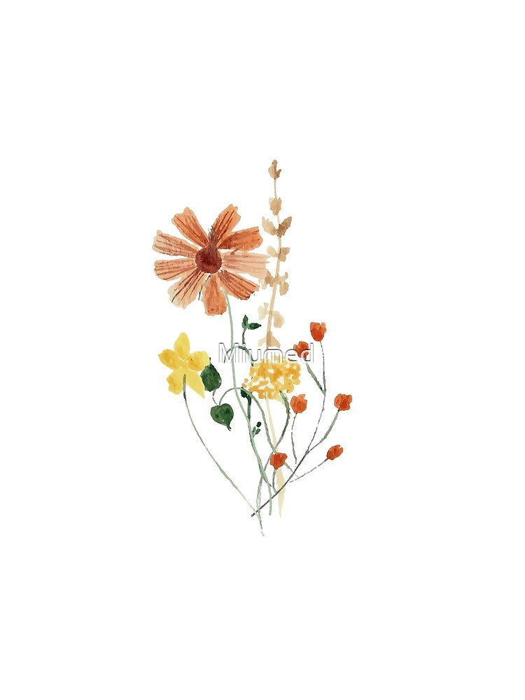 Serene Petals Wild Flower Meadow Cottagecore Shirt, Botanical Garden Tee, Ideal for Her Nature-Inspired Wardrobe by Miumed