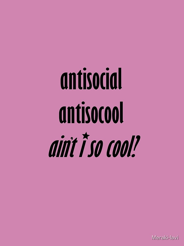 antisocial? by Meraki-lavi
