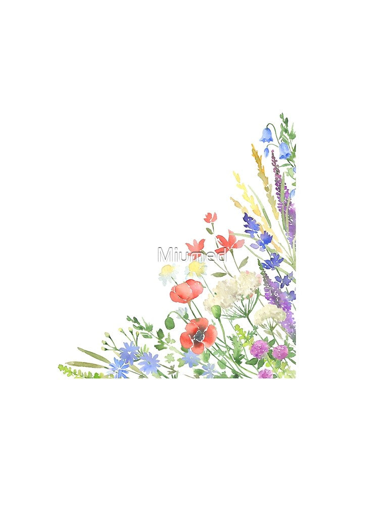 Enchanting Blooms Meadow Cottagecore Wildflower T-Shirt, Garden-Inspired Aesthetic Tee, Perfect for Nature-Loving Her by Miumed