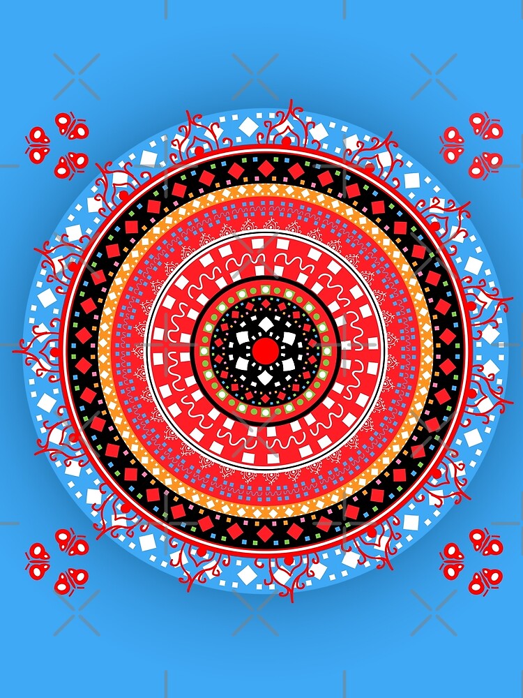 Mandala of a class by angeldecuir