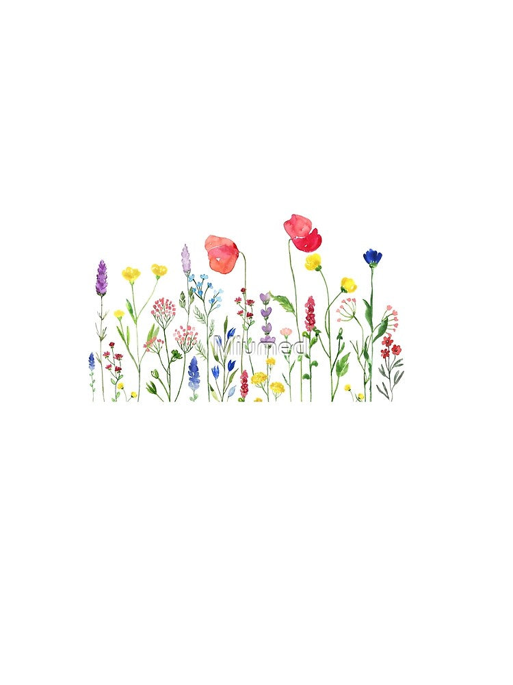 Botanic Haven Wildflower T-Shirt, Meadow Cottagecore Aesthetic Shirt, Garden Tee for Her Nature Lover Wardrobe Essential by Miumed