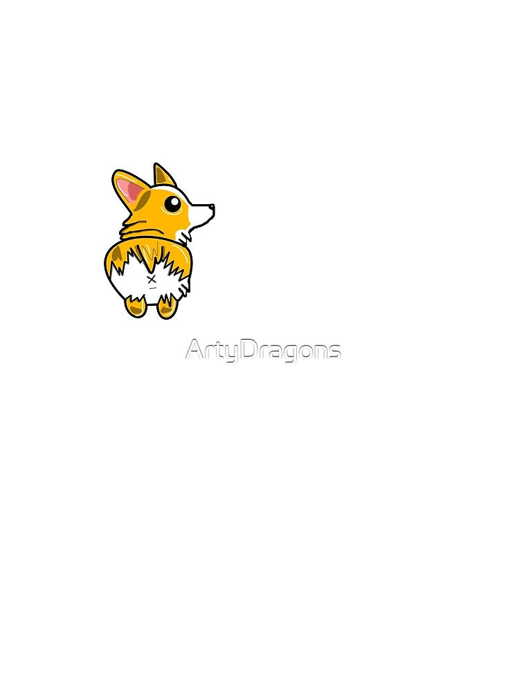 Cute Corgi Butt! by ArtyDragons