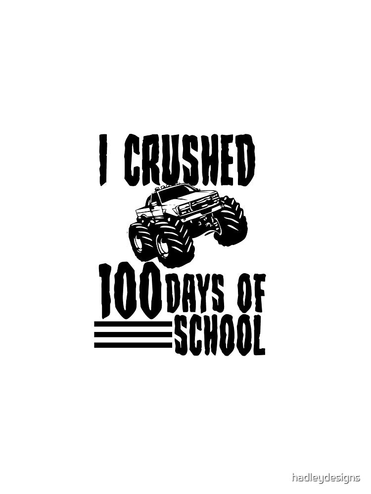 I Crushed 100 Days Of School Cute Elementary Teacher 1 by hadleydesigns