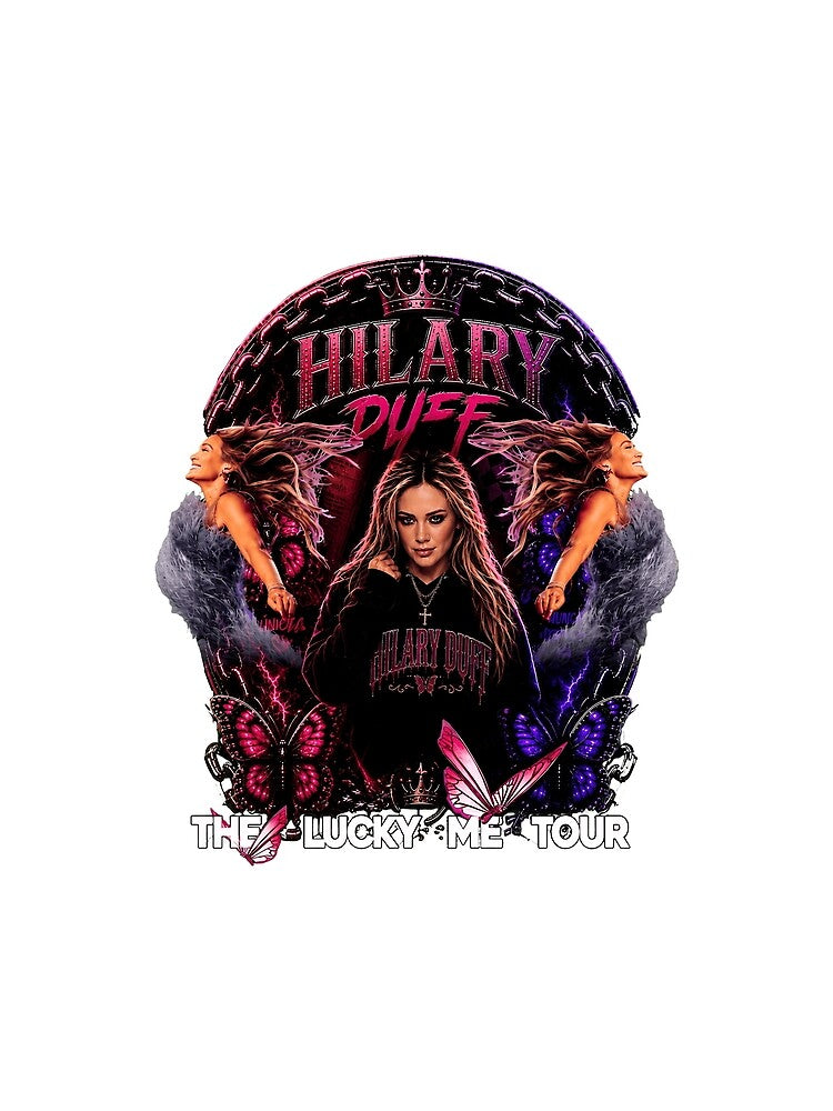 Y2K Pink Purple Pop Diva Lucky Tour Tribute Design by AllisonBo57055