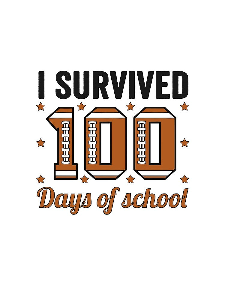 I survived 100 days of school football by RyuEssence