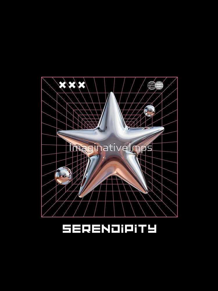 Y2K Liquid Chrome Star Serendipity by ImaginativeImps
