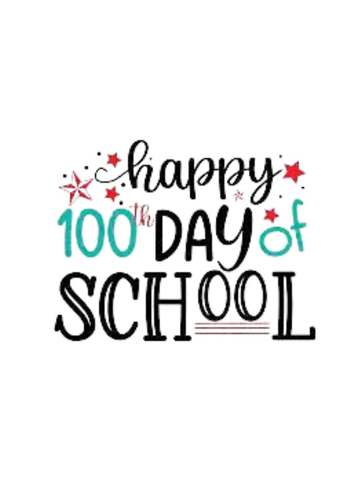 Happy 100 days of school by fayzadesign